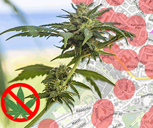Cannabis-Verbotszonen