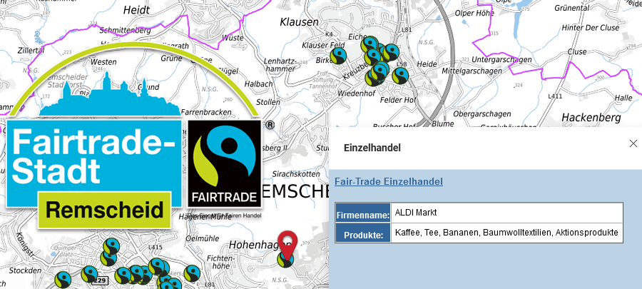 Fairtrade-Karte